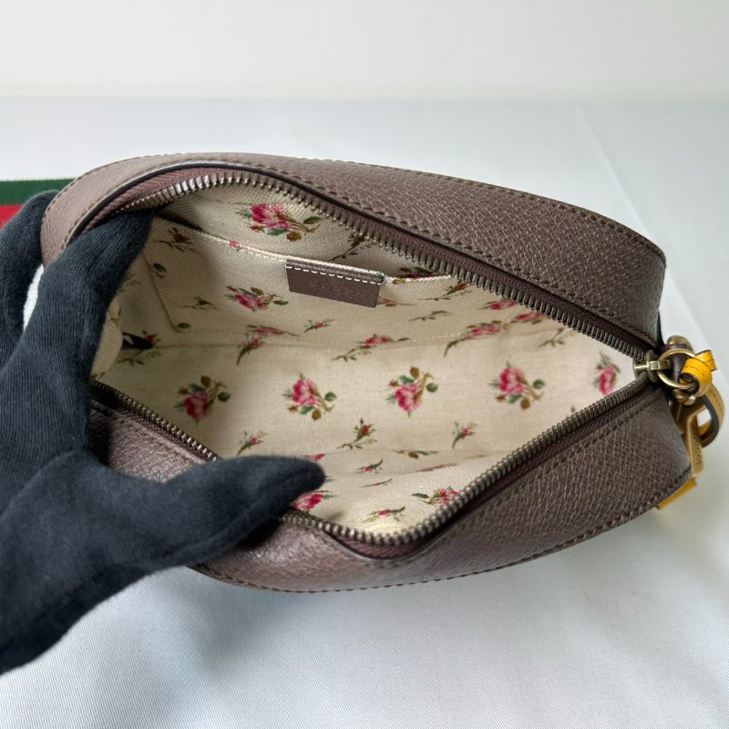 GUCCI GG Supreme虎頭相機包-6