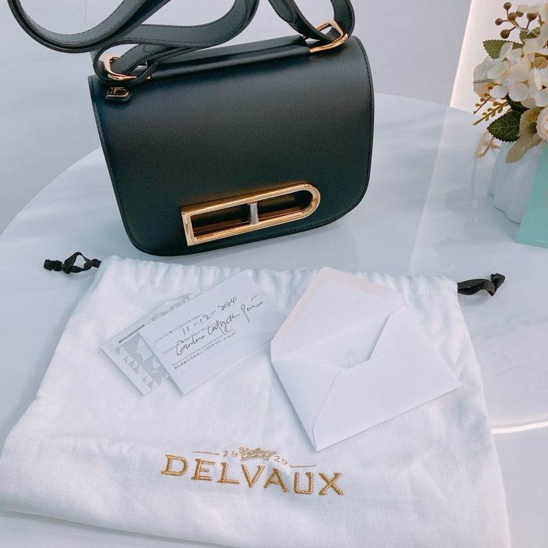 MS0534 DELVAUX D字頭翻蓋式肩帶包包LINGOT SMALL CALFSKIN-10