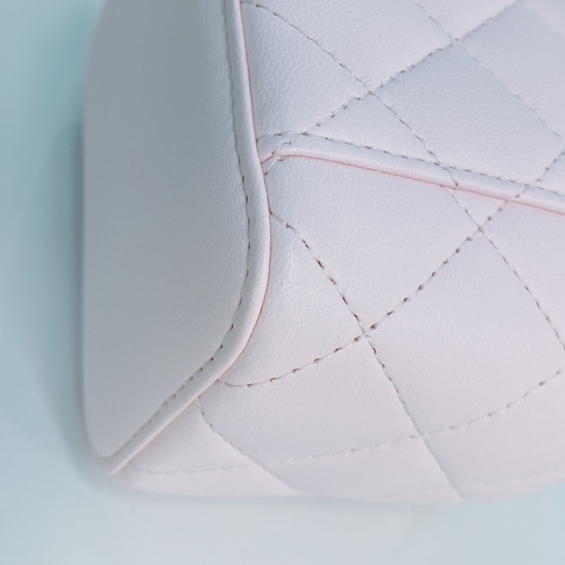 MS0537 CHANEL 香奈兒迷你化妝包珍珠鏈帶VANITY CASE MINI LAMBSKIN WITH PEARL CHAIN-20