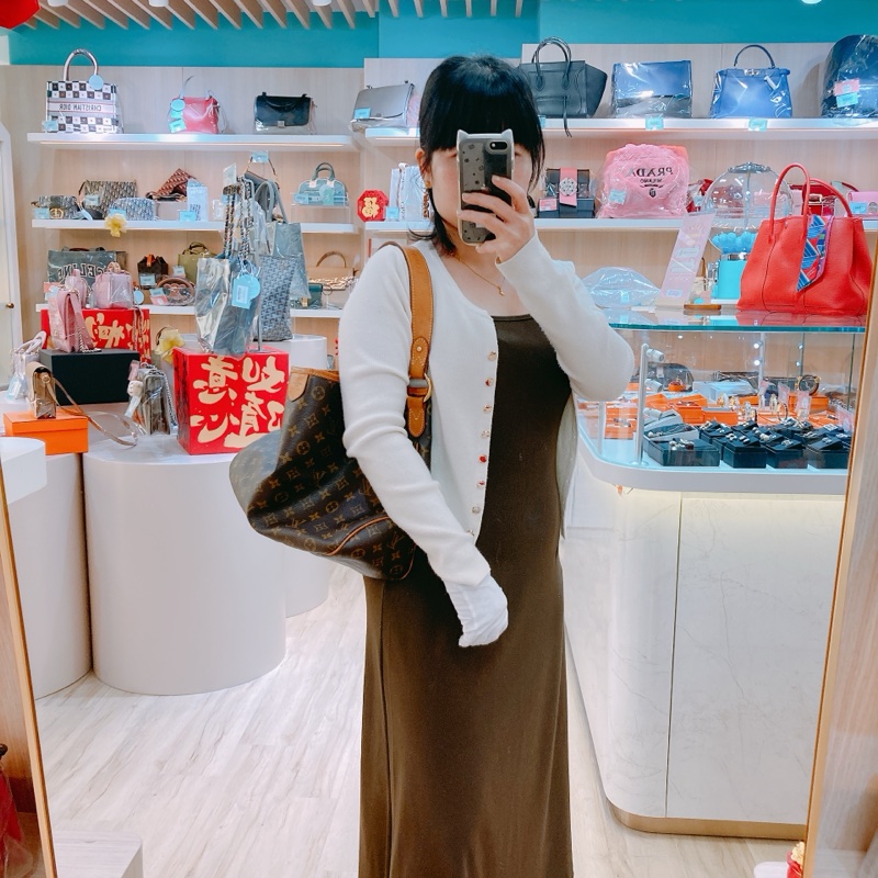 MS0538 LOUIS VUITTON 路易威登中號經典花紋單肩包包DELIGHTFUL MM GOLD BUCKLE SHOULDER BAG-1