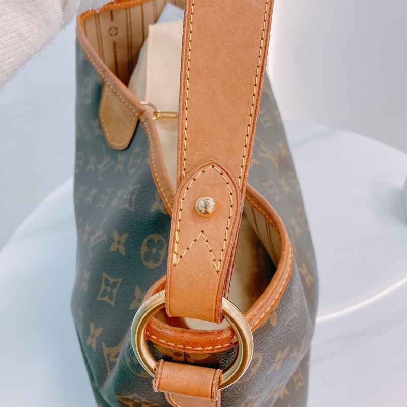 MS0538 LOUIS VUITTON 路易威登中號經典花紋單肩包包DELIGHTFUL MM GOLD BUCKLE SHOULDER BAG-21