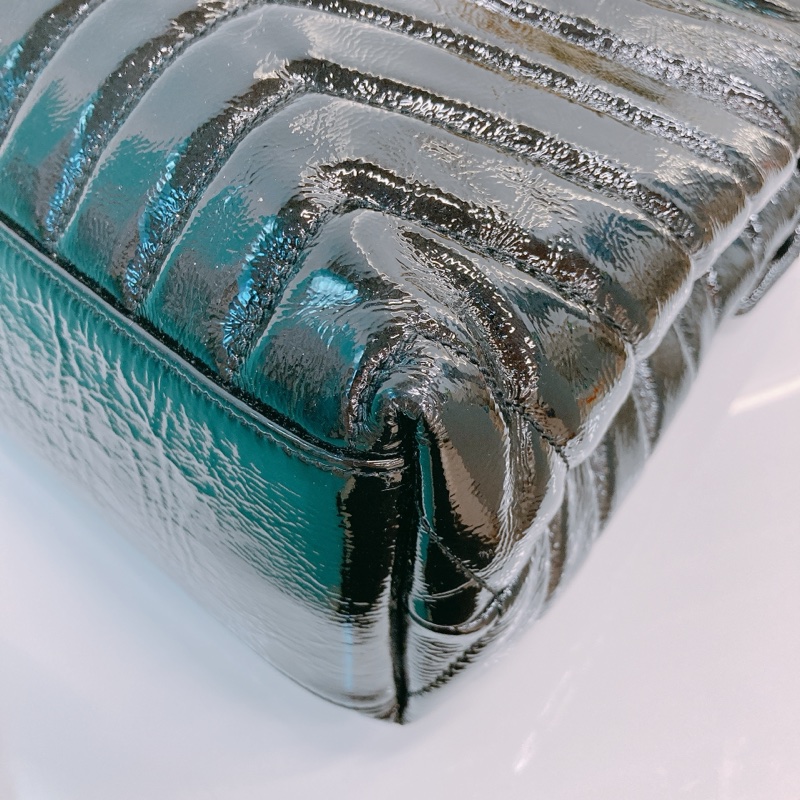 MS0539 SAINT LAURENT 聖羅蘭中號漆皮翻蓋式鏈帶包包PATENT LEATHER LOULOU MEDIUM BAG-26