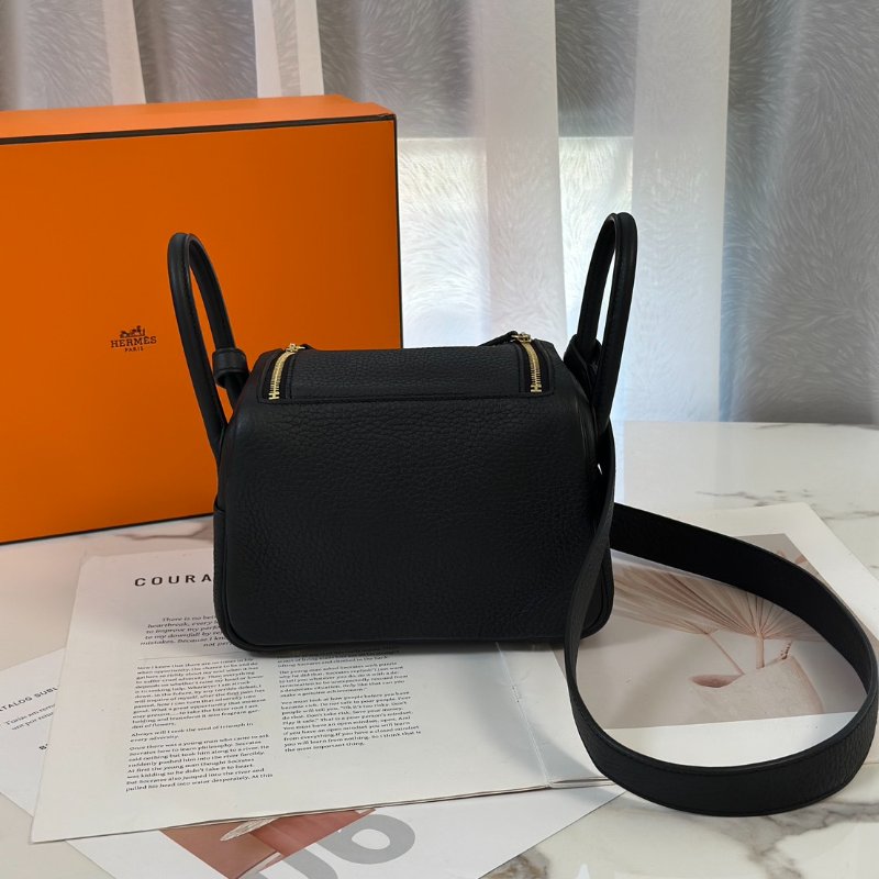 HERMES Mini lindy ll - 黑金 K-5