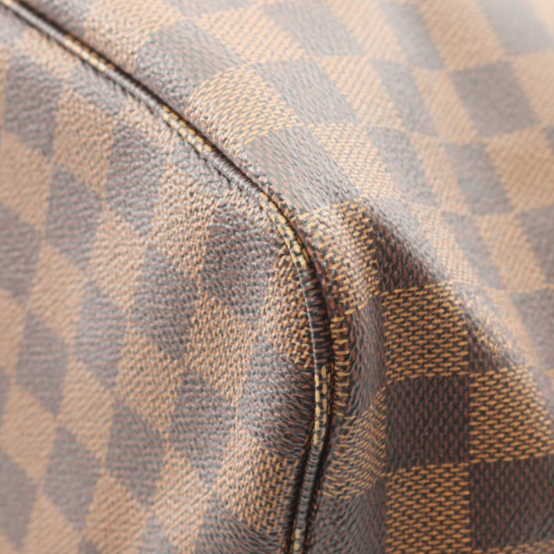路易威登 Neverfull MM 手提單肩包 N41358 Damier 皮革 棕色櫻桃紅-5