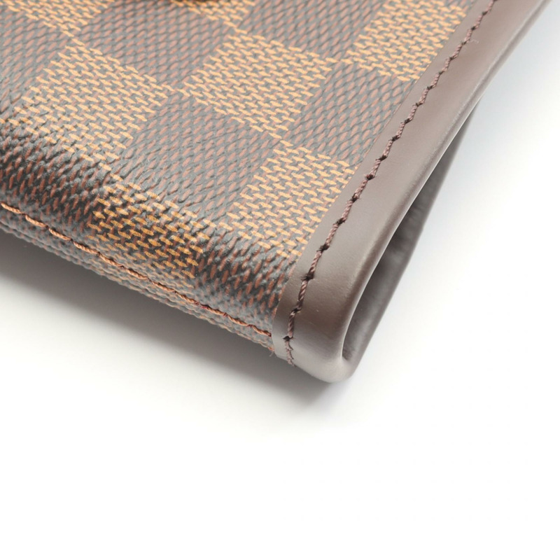 路易威登 Neverfull MM 手提單肩包 N41358 Damier 皮革 棕色櫻桃紅-6