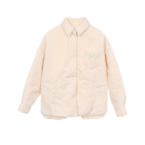 PRADA Re-Nylon 其他夾克 尼龍 白色 二手 女款