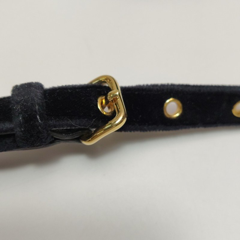 Miu Miu羊皮絨布純色褶皺字母logo拉鏈斜挎包腰包胸包-14