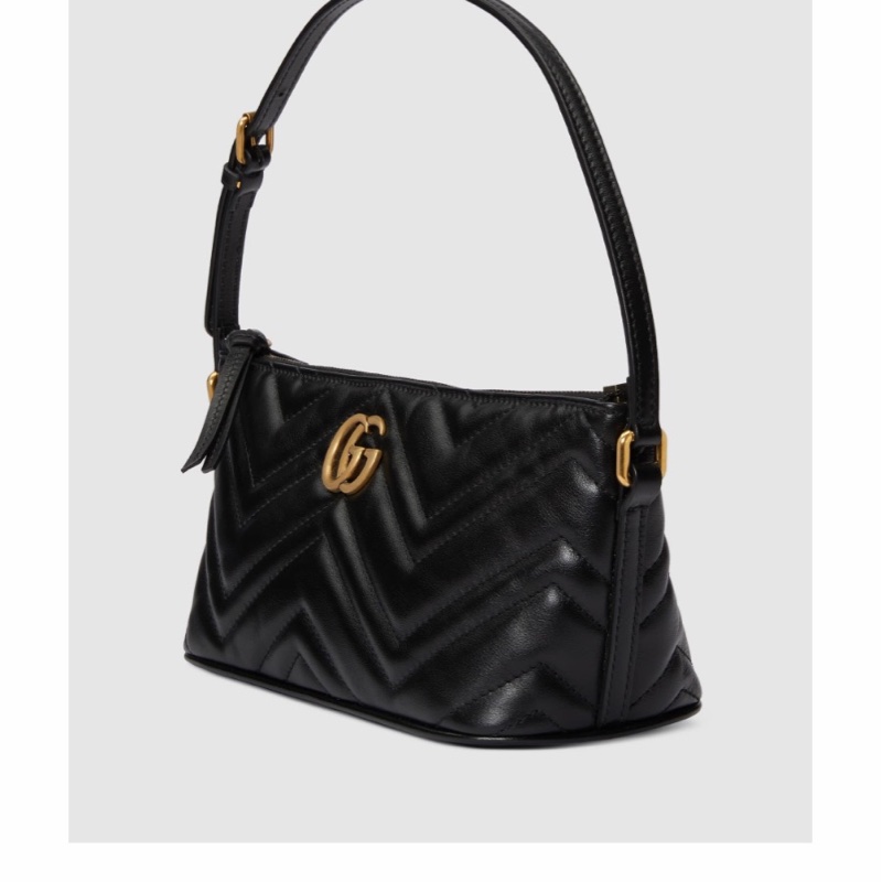 Gucci 女士 GG Marmont 絎縫單肩包均碼碼23cm*10cm*12cm-1