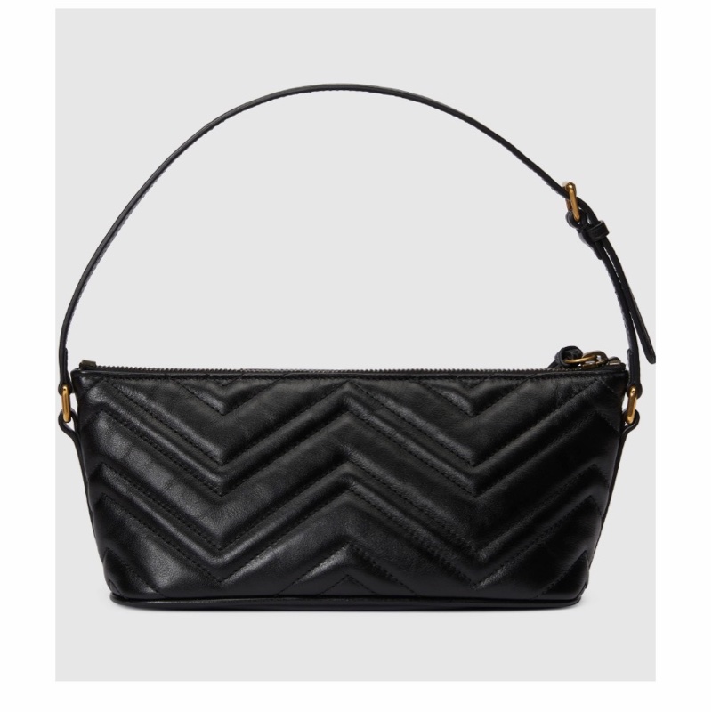 Gucci 女士 GG Marmont 絎縫單肩包均碼碼23cm*10cm*12cm-2