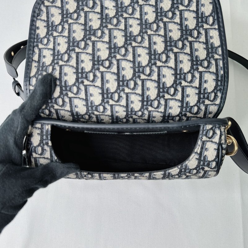 DIOR Bobby中款緹花肩背包-7