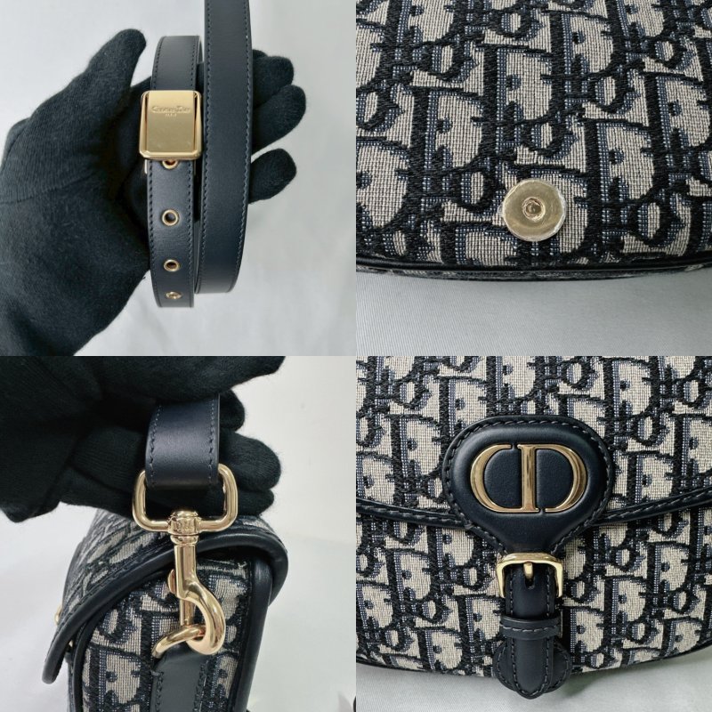 DIOR Bobby中款緹花肩背包-9