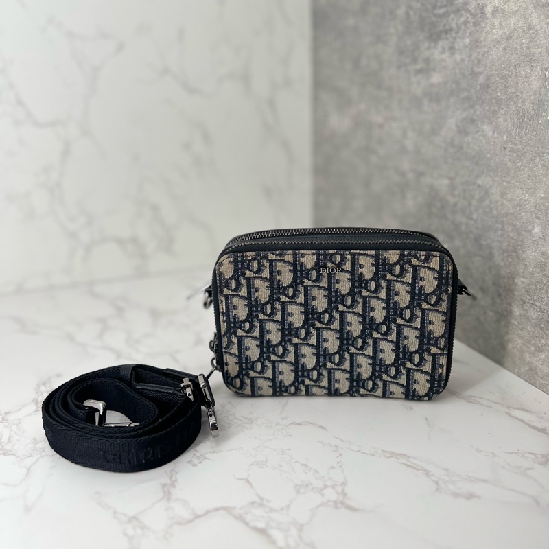 💗香緹國際精品💗 791 Dior 老花肩背包 相機包 盒裝完整 #中性-0