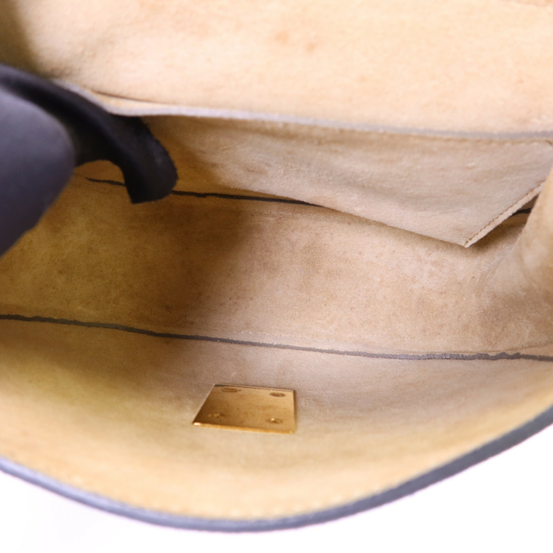 Chloe 牛皮皮革/麂皮皮革Drew Shoulder Bag金扣鏈帶肩背袋-5