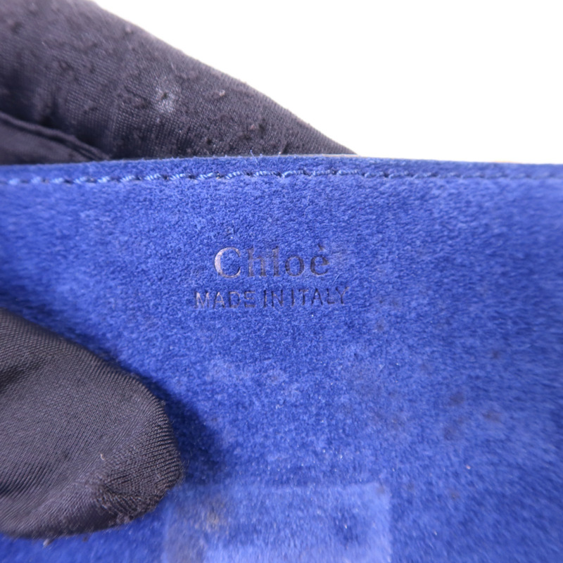 Chloe 牛皮皮革/麂皮皮革Drew Shoulder Bag金扣鏈帶肩背袋-6