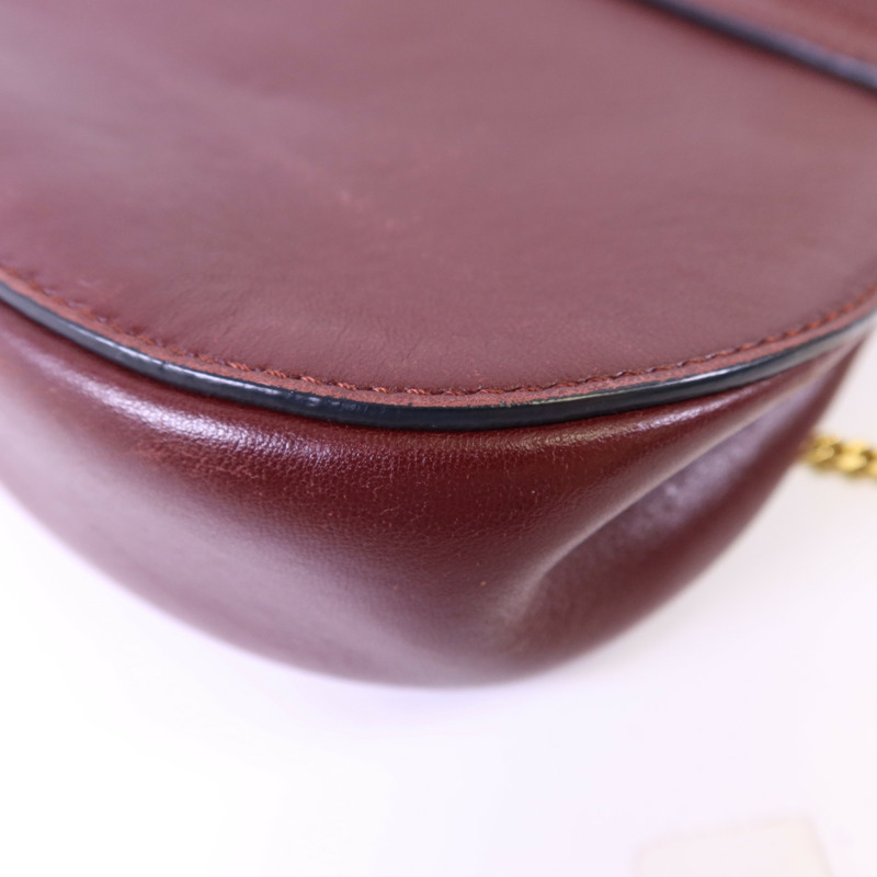 Chloe 牛皮皮革/麂皮皮革Drew Shoulder Bag金扣鏈帶肩背袋-13