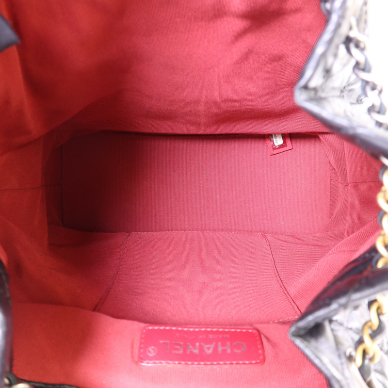 CHANEL 牛皮皮革Gabrielle Backpack背包-5