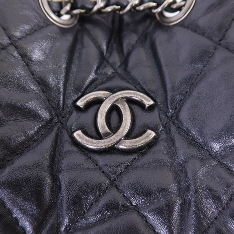CHANEL 牛皮皮革Gabrielle Backpack背包-8