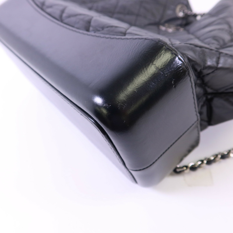 CHANEL 牛皮皮革Gabrielle Backpack背包-9