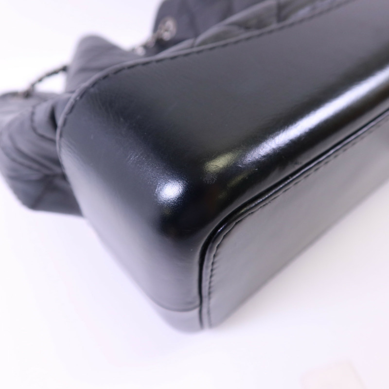 CHANEL 牛皮皮革Gabrielle Backpack背包-10