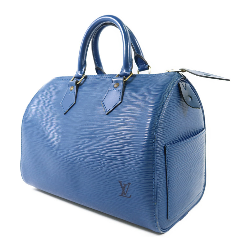 LOUIS VUITTON Epi Speedy 25金扣手挽袋-2