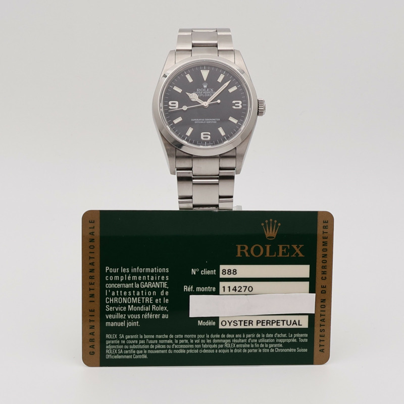 ROLEX Explorer I 114270-16