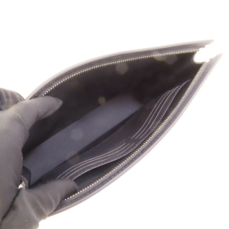 LOUIS VUITTON Savane Monogram Pochette Voyagay銀扣手拿包-5