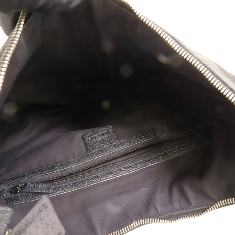 GUCCI 帆布GG Shoulder Bag銀扣肩背袋-6
