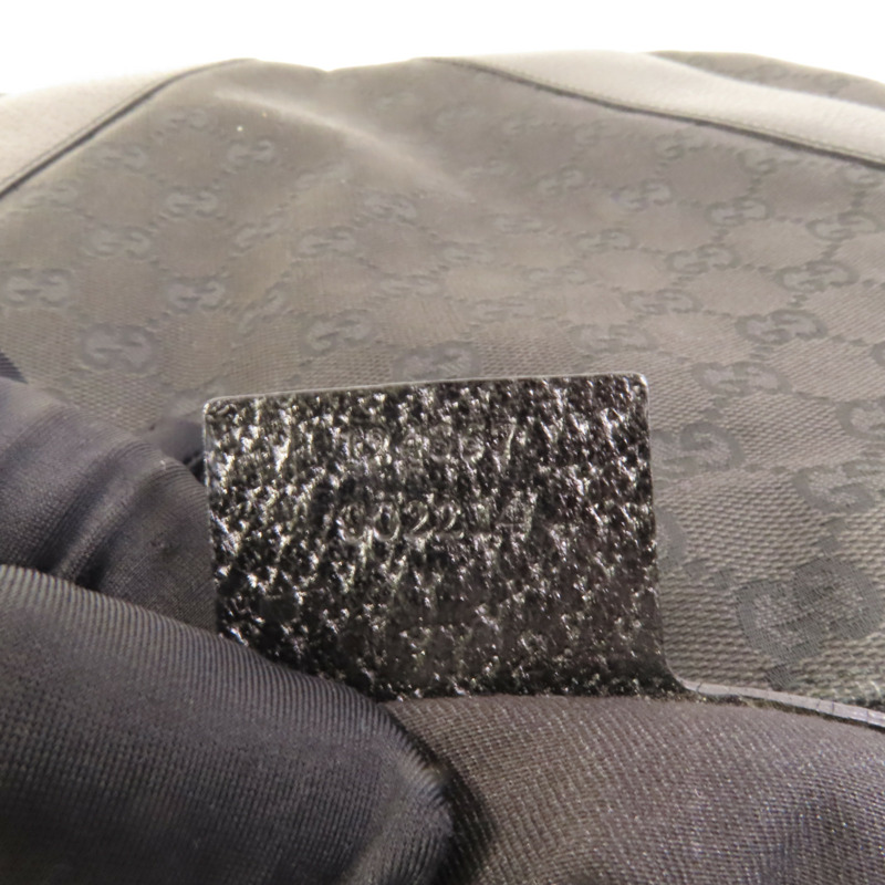 GUCCI 帆布GG Shoulder Bag銀扣肩背袋-8