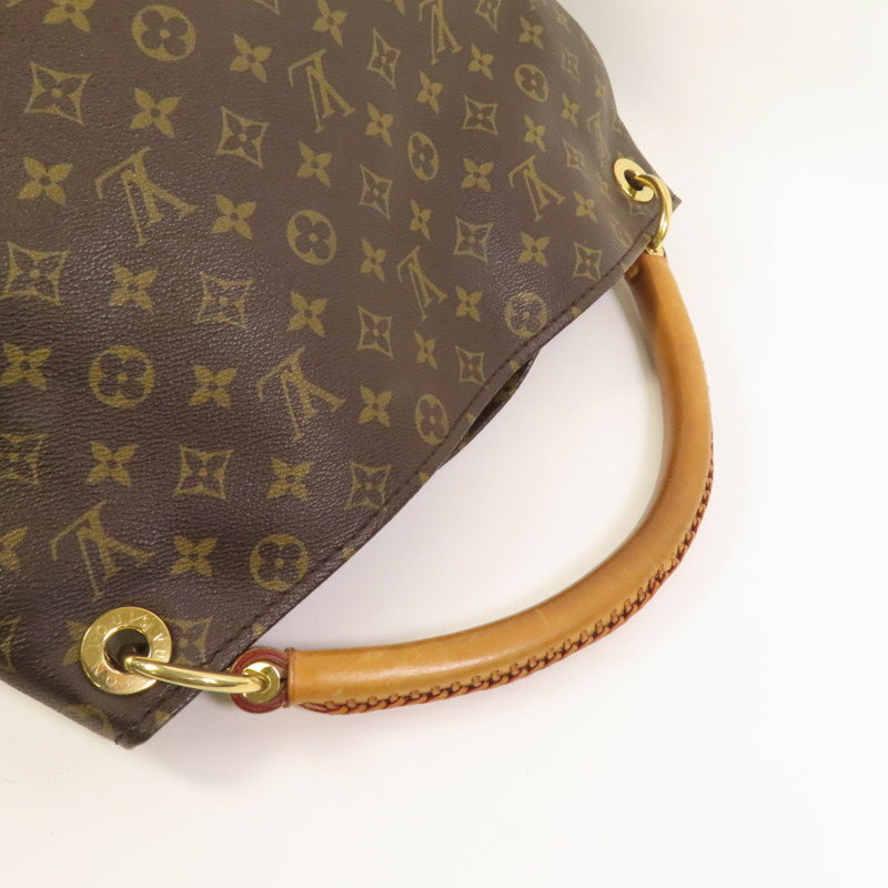 LOUIS VUITTON Monogram Artsy GM金扣肩背袋-4