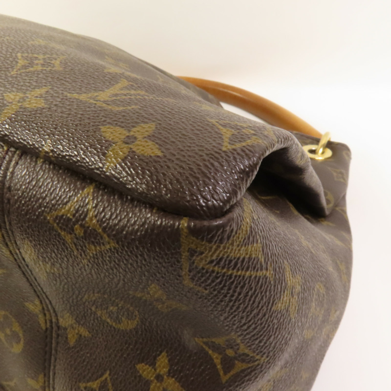LOUIS VUITTON Monogram Artsy GM金扣肩背袋-10