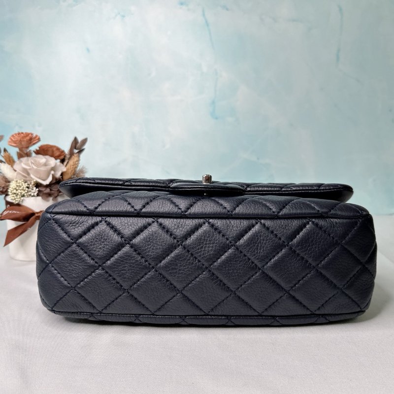 CHANEL Easy coco深藍色鏈帶包-7