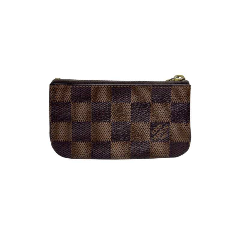 LOUIS VUITTON 棋盤格 拉鏈鑰匙扣卡包-3