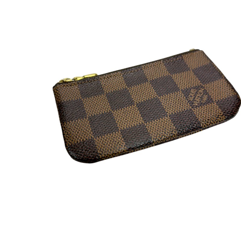 LOUIS VUITTON 棋盤格 拉鏈鑰匙扣卡包-4