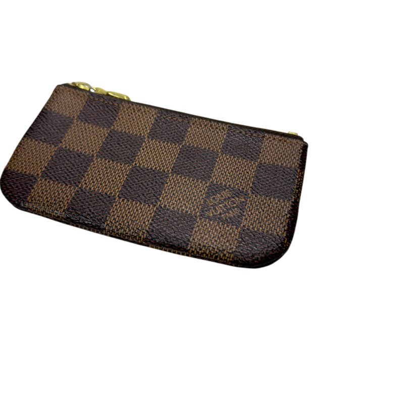 LOUIS VUITTON 棋盤格 拉鏈鑰匙扣卡包-5