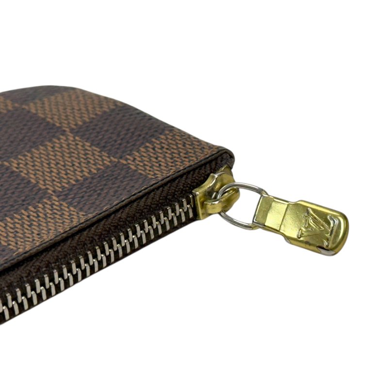 LOUIS VUITTON 棋盤格 拉鏈鑰匙扣卡包-11