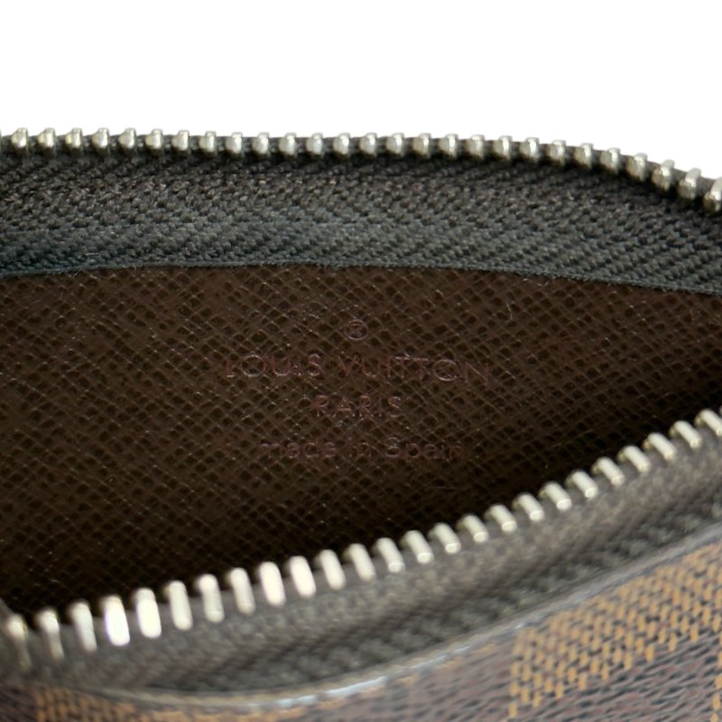 LOUIS VUITTON 棋盤格 拉鏈鑰匙扣卡包-13