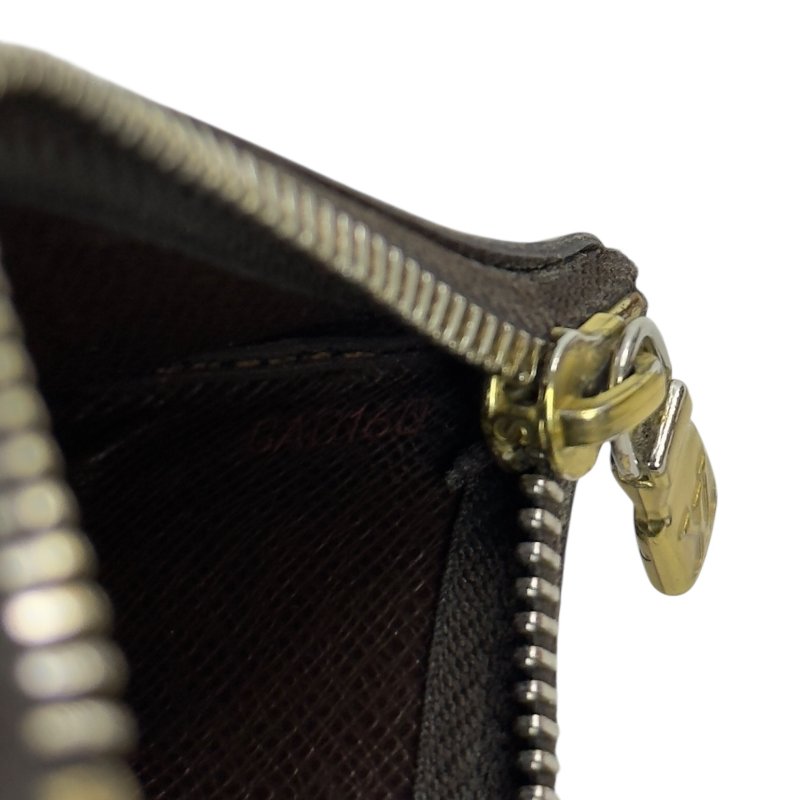 LOUIS VUITTON 棋盤格 拉鏈鑰匙扣卡包-14