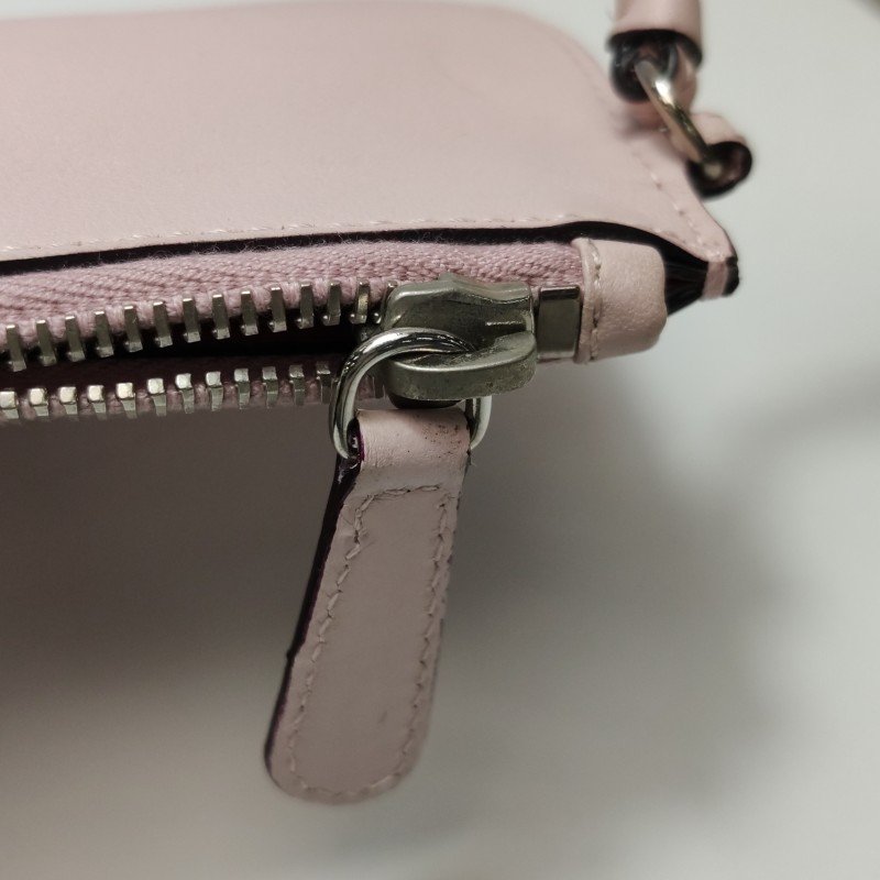 Dior Diorissimo中號牛皮拼色Dior字母吊飾子母包單肩包-14