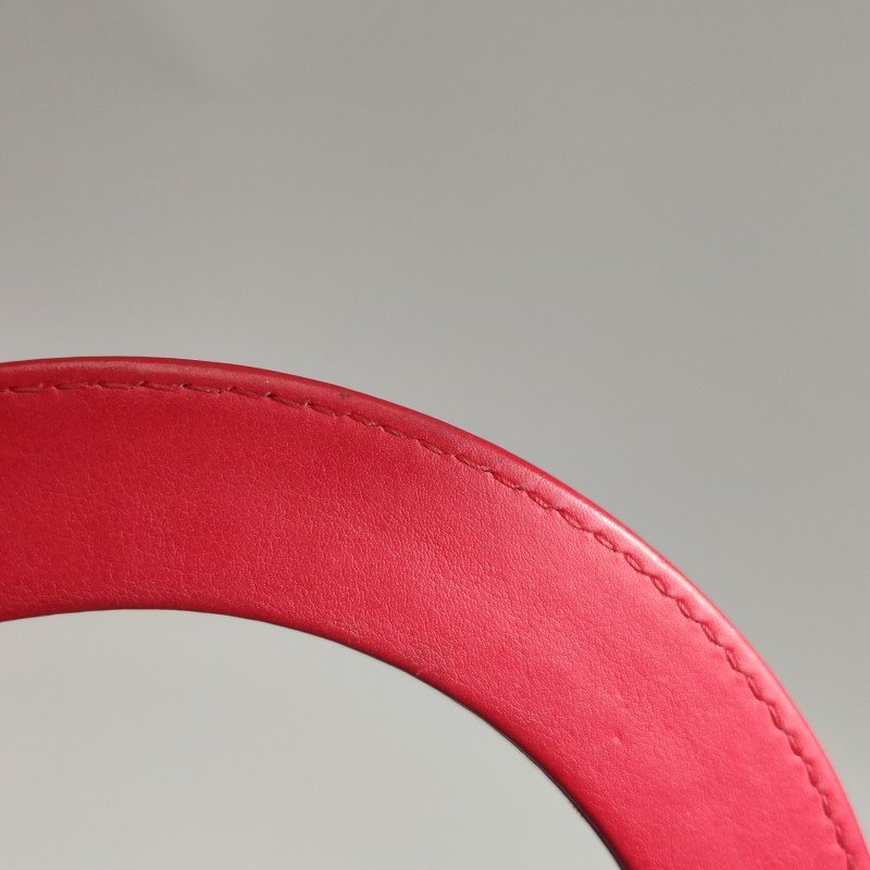 Dior Diorissimo中號牛皮拼色Dior字母吊飾子母包單肩包-15