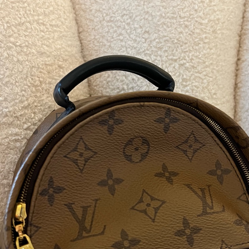 LOUIS VUITTON 拚色老花迷你後背包 M42411-3