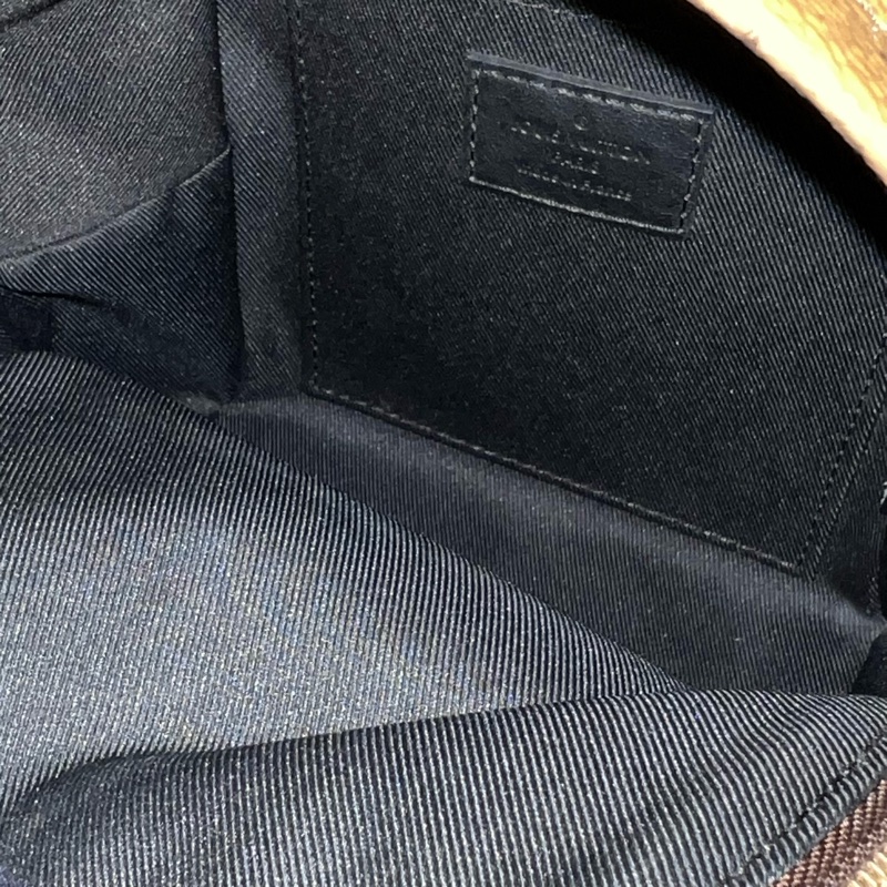 LOUIS VUITTON 拚色老花迷你後背包 M42411-12