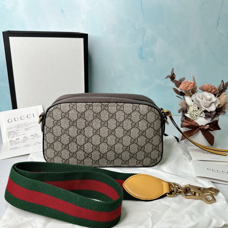 GUCCI Supreme虎頭相機包-1