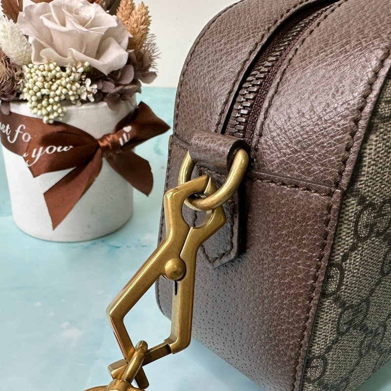 GUCCI Supreme虎頭相機包-6