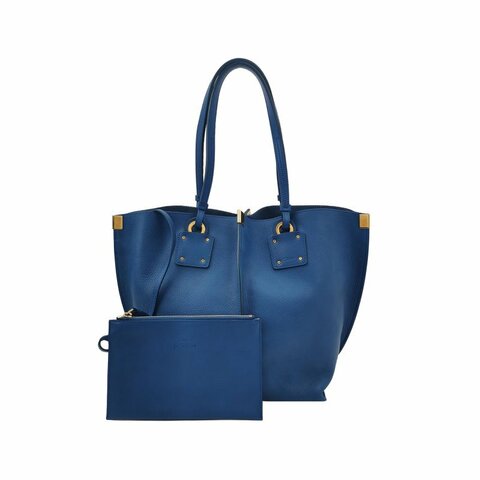 Chloe牛皮純色子母包單肩包