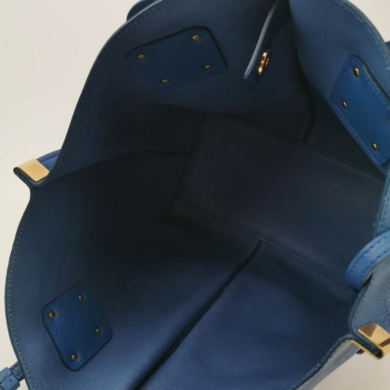 Chloe牛皮純色子母包單肩包-7