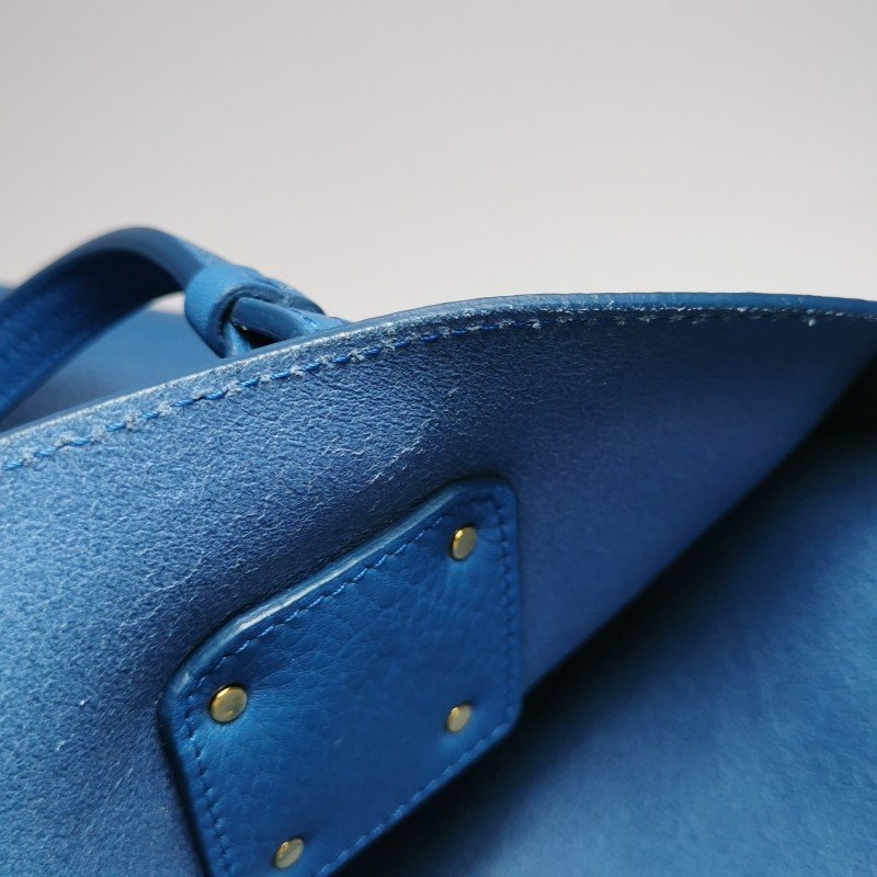 Chloe牛皮純色子母包單肩包-10