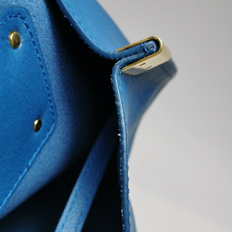 Chloe牛皮純色子母包單肩包-20