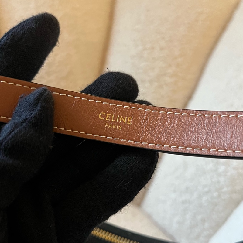 CELINE 凱旋帆布AVA腋下包-4