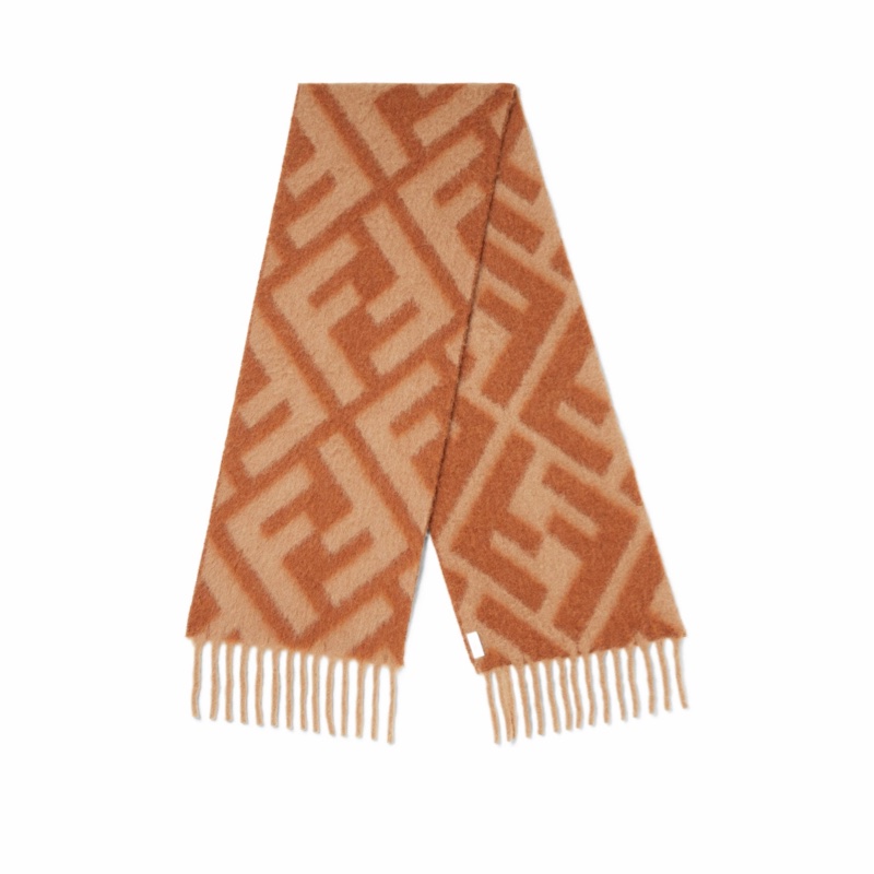 Fendi 女士 FF 圍巾均碼碼230cm*35cm-4