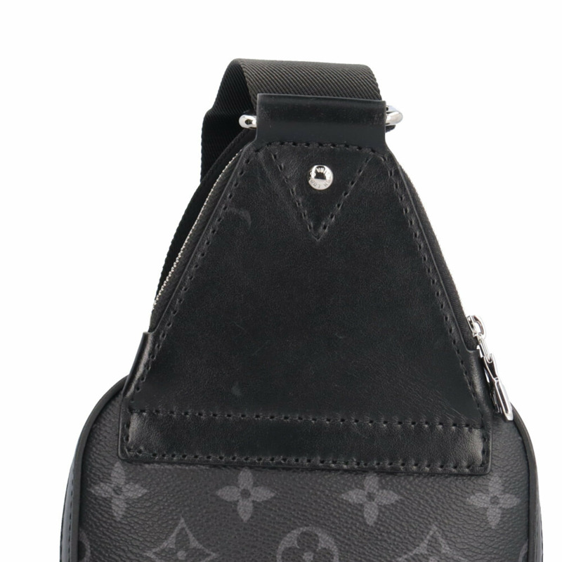 二手路易威登 Avenue Sling Bag PM Monogram Eclipse 斜背包,M47137,黑色,男士-8